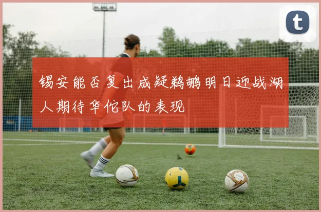 锡安能否复出成疑鹈鹕明日迎战湖人期待华佗队的表现